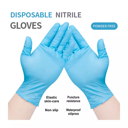 Disposable Nitrile Powder-free Gloves