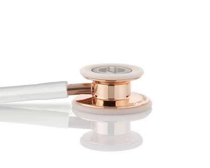 ADC Adscope Clinician Stethoscope, Rose Gold/White   *PRE-ORDER ONLY*